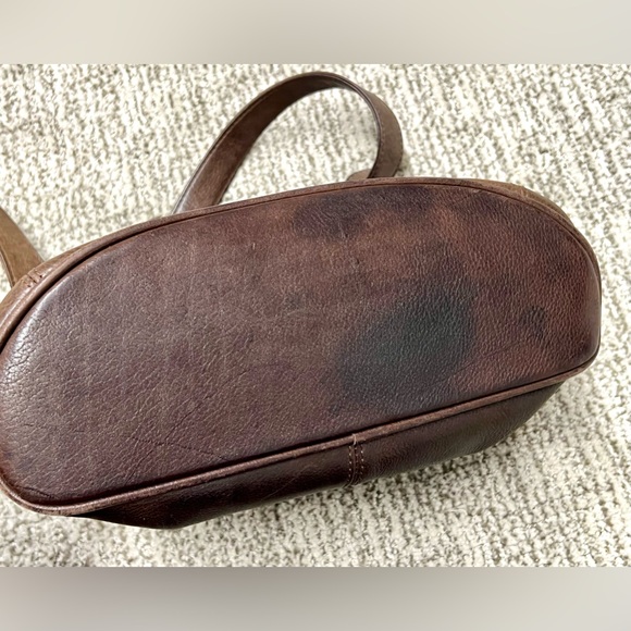 VINTAGE ROLFS LEATHER HANDBAG - Picture 3 of 16